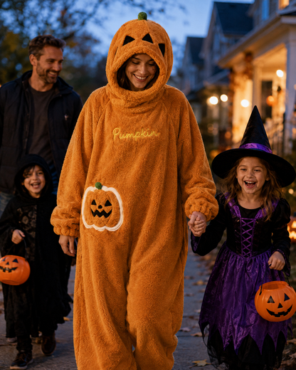 The Jack-O’-Snuggle Plush Onesie