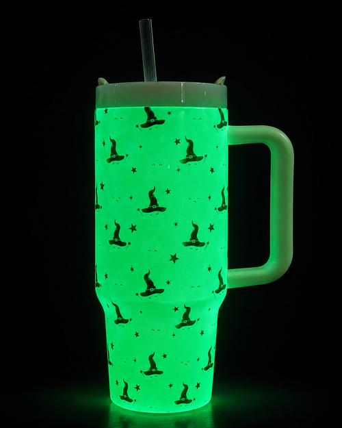WitchyGlow – Halloween Glow In The Dark Tumbler