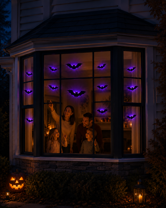 BooBats – LED Halloween Bat Wall Lights