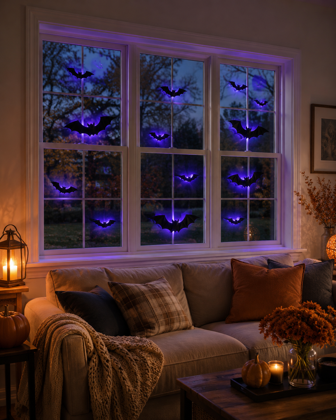 BooBats – LED Halloween Bat Wall Lights