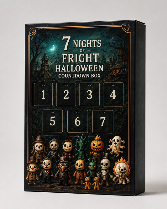 FrightNight Countdown – Halloween Advent Calendar with Collectible Figures